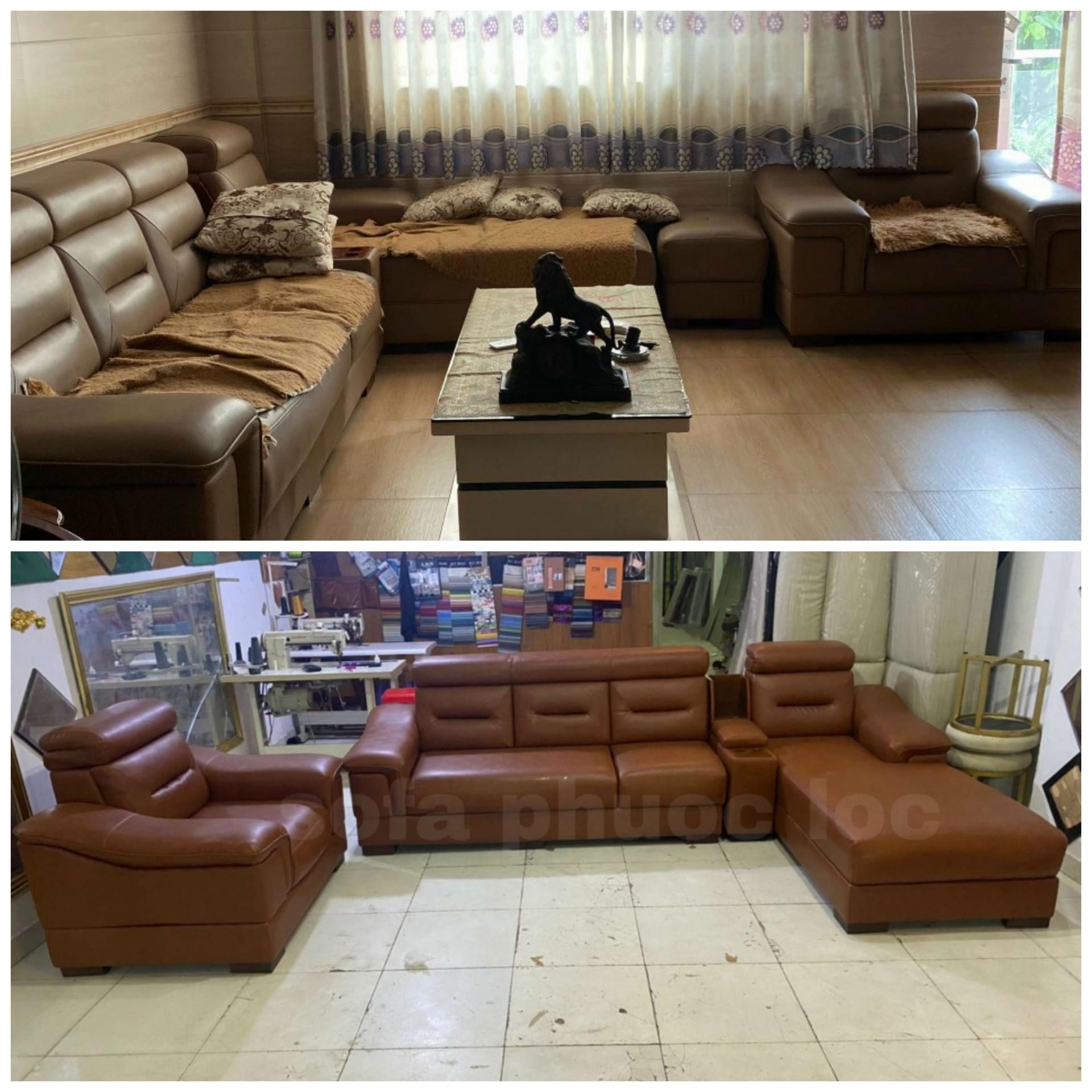 bọc ghế sofa hà nội tại nhà