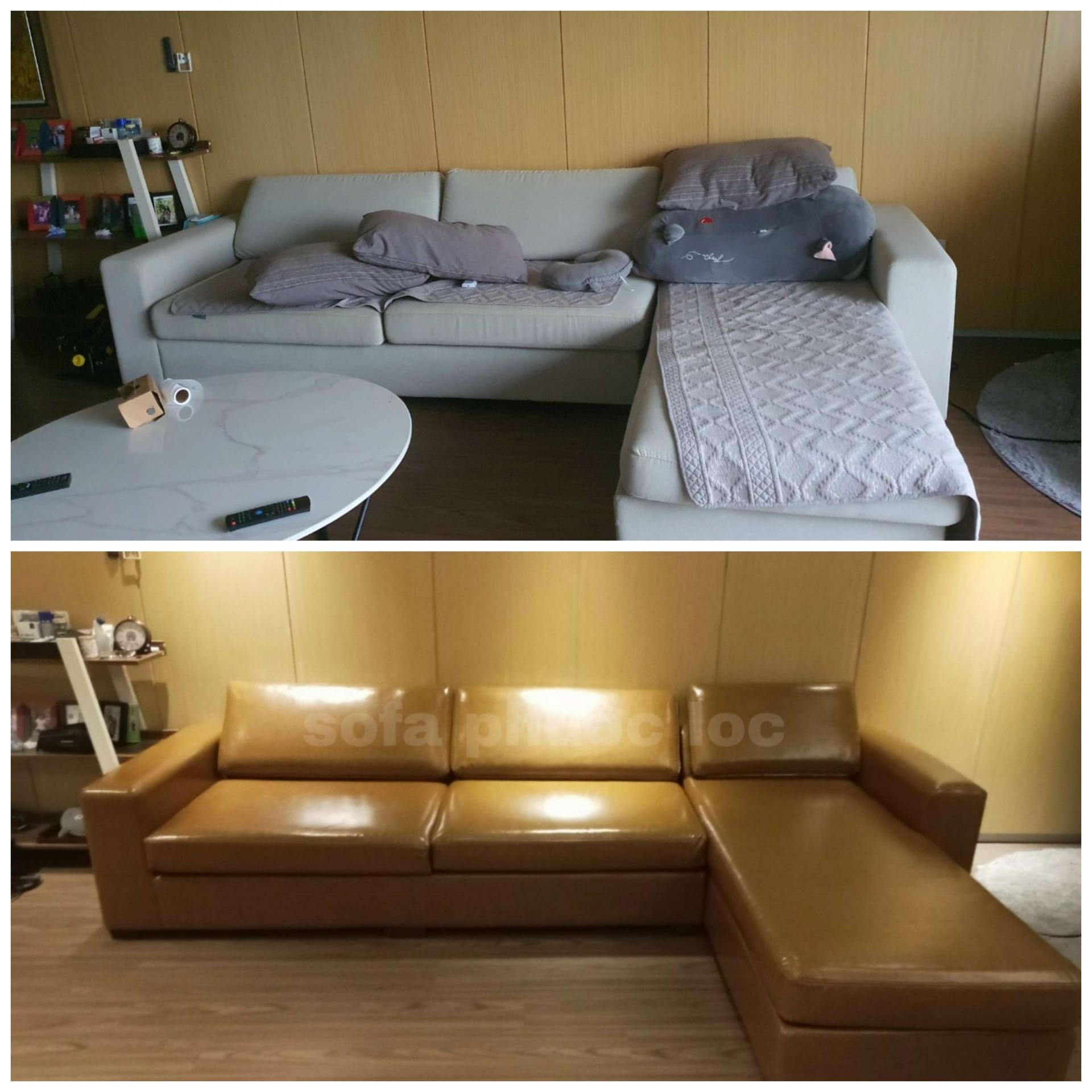 bọc ghế sofa da thái bình